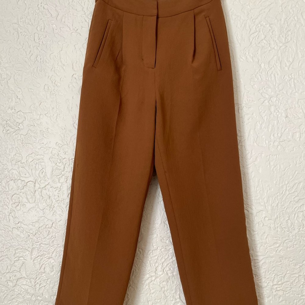 Wilfred Effortless Women's Dress Pants - Burnt Orange Size 00